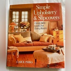 EU! Simple Upholstery & Slipcovers Hard Back Book 1996